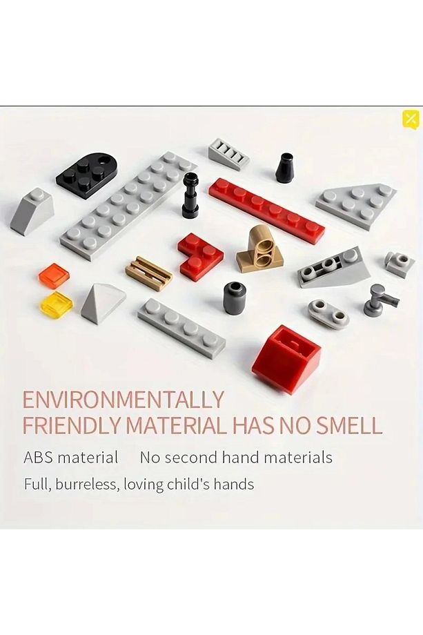 Savaş Gemisi 980 Parça Yapı Bloks 8 İN 1 - 24 FARKLI MODEL - 4