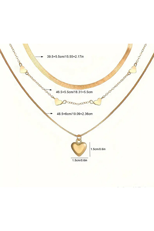 3 Lü Kolye Seti - 4