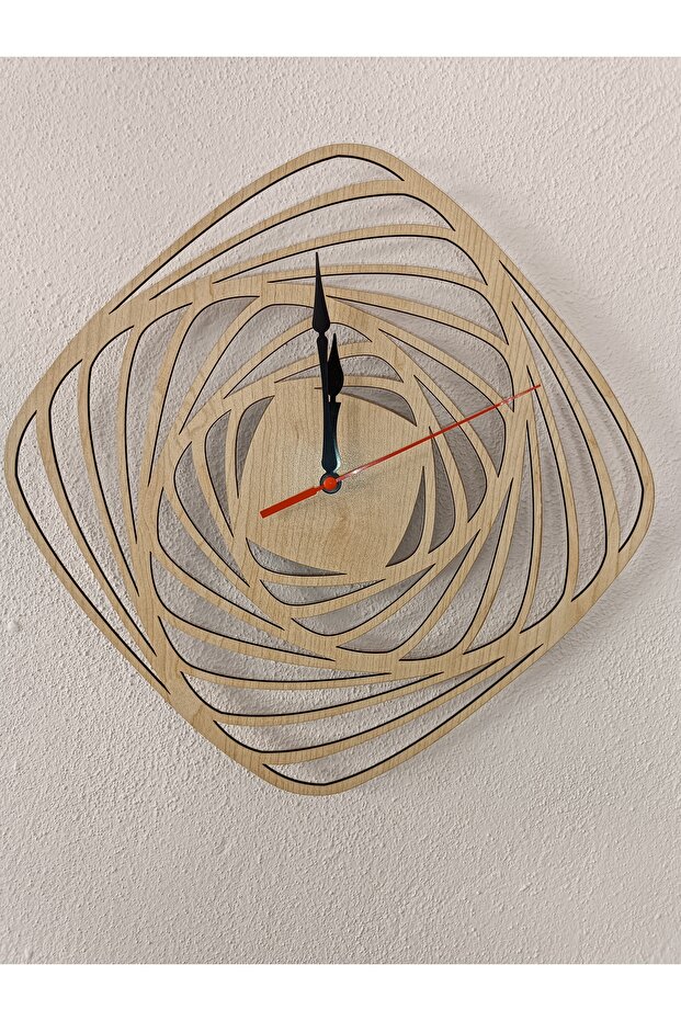 Decorative Wall Clock Spiral Pattern - 1
