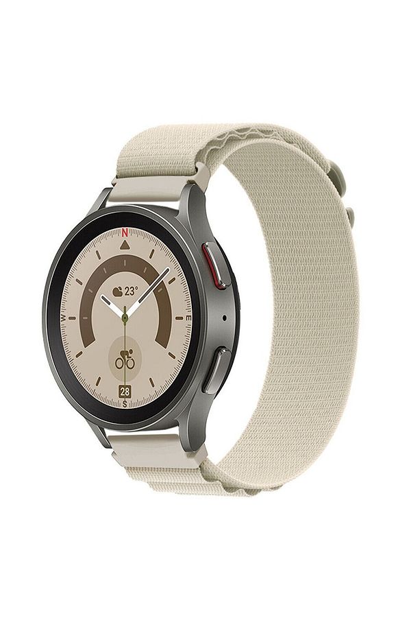Samsung Galaxy Watch 4 5 6 7 FE Serisi 40mm Ve 44mm ile Uyumlu Kordon Alpine Loop Döngü Spor Kayış - 1