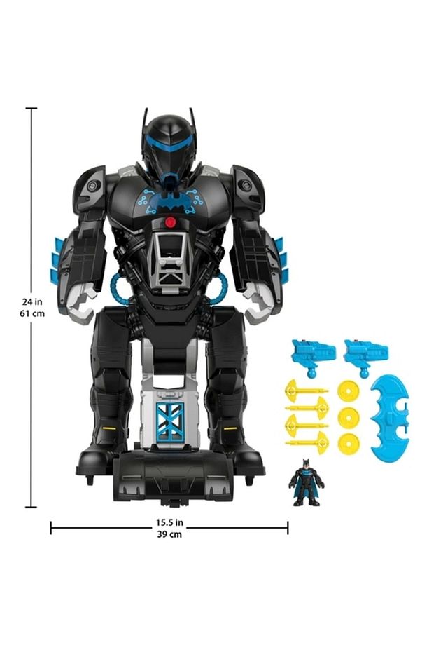 Dc Super Friends Bat-tech Batbot Oyun Seti Gwt23 - 6