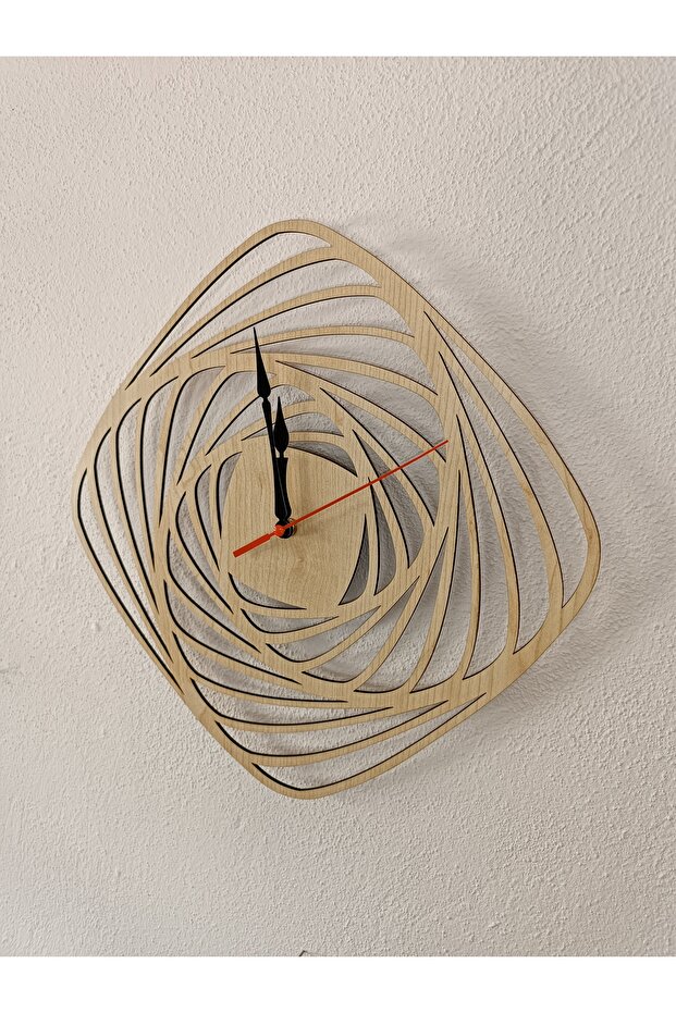 Decorative Wall Clock Spiral Pattern - 3