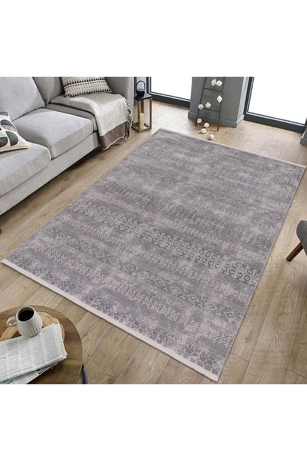 Modern İskandinav Kesme Sık Dokuma Yumuşak Dokulu Salon Mutfak Koridor Yatak Odası Makine Halısı - 2