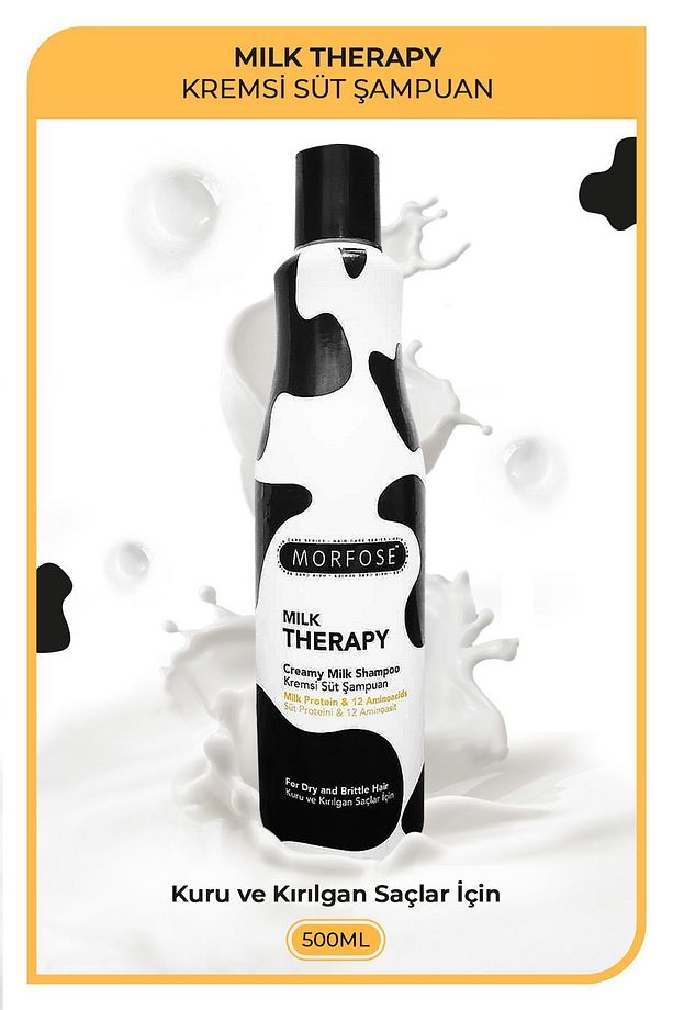 Kremsi Süt Şampuan 500 ml - 1