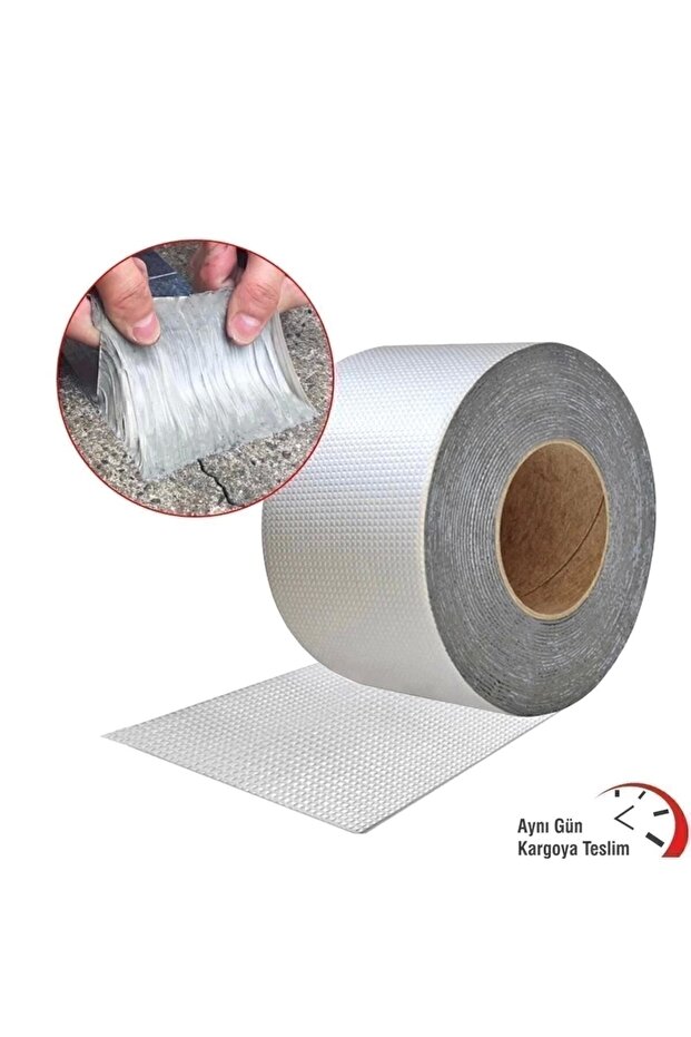 Genel Markalar Sızdırmazlık Tamir Bandı Su Geçirmez Çamur-sakız Bant 48 Mm*2 Mtr