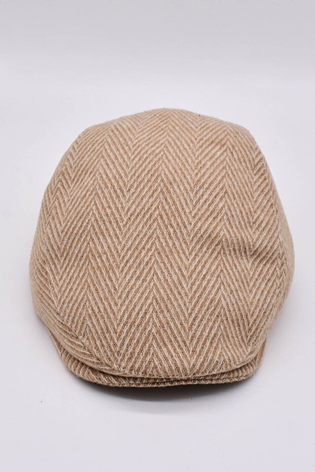 قبعة صوفية منقوشة متعرجة للرجال - 5