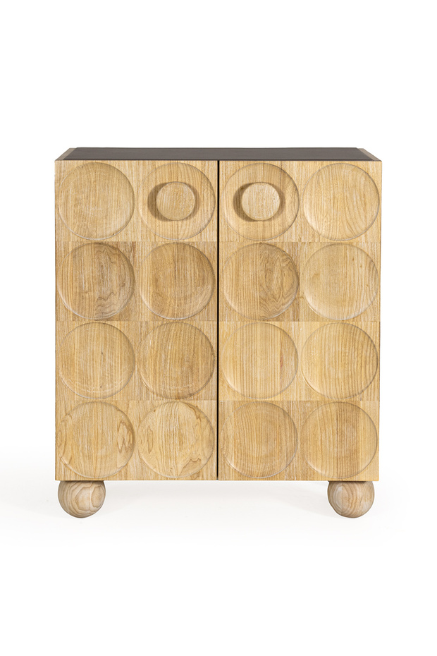 Circles Ahşap Bar Dolabı - 2