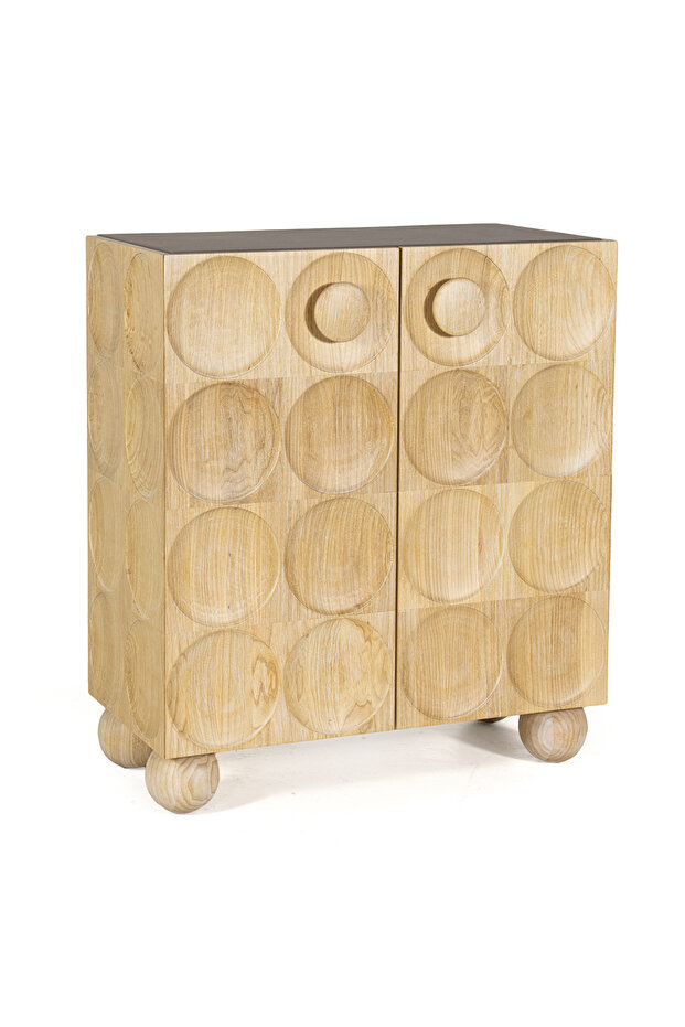Circles Ahşap Bar Dolabı - 1