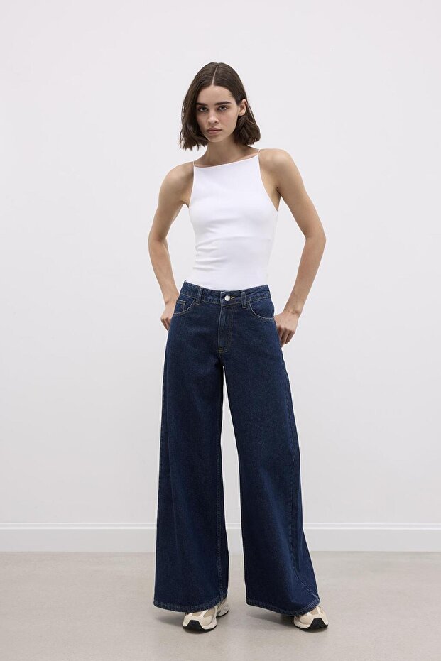 Dark Blue Extra Loose Jeans