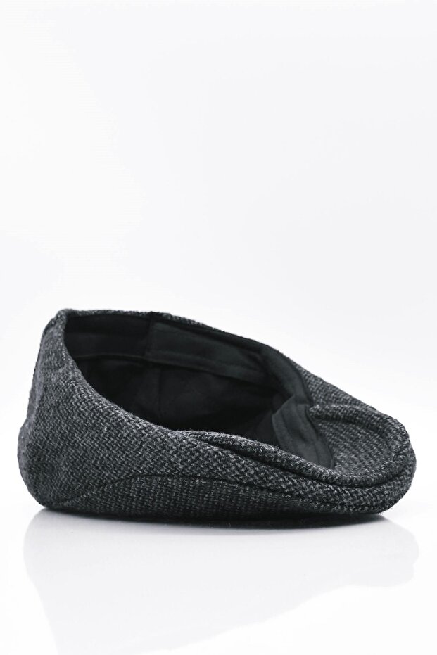 Men's Textured British Cap - 6