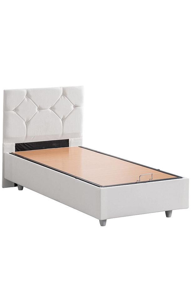 Glamis Ikili Set, Tek Kişilik Baza Başlık Seti - Beyaz - 5