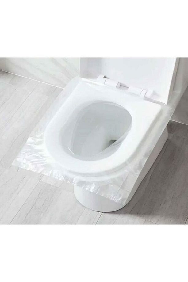25 Adet Kullan At Klozet Örtüsü Klozet Poşeti Klozet Kapak Örtüsü Dispenseri - 5