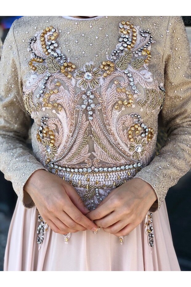 TAŞ İŞLEMELİ ABİYE - 6