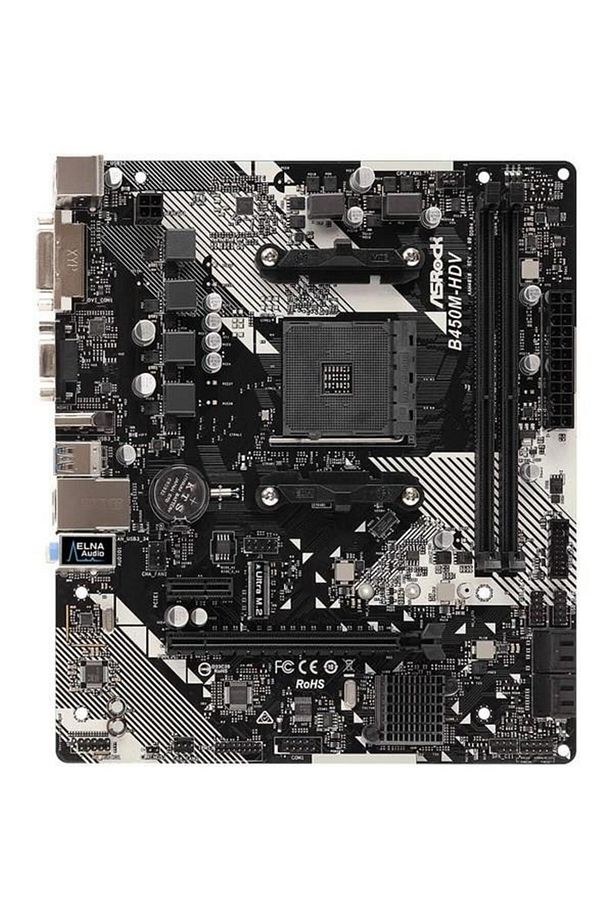 B450m-hdv R4.0 Ddr4 Hdmı Dvı Pcıe 16x V4.0 Am4 Matx - 2