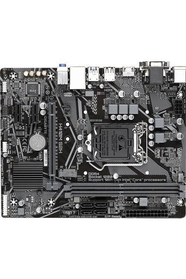 Gıgabyte H410m-s2h V2 Ddr4 Hdmı Dvı Pcıe 16x V3.0 1200p Matx - 2