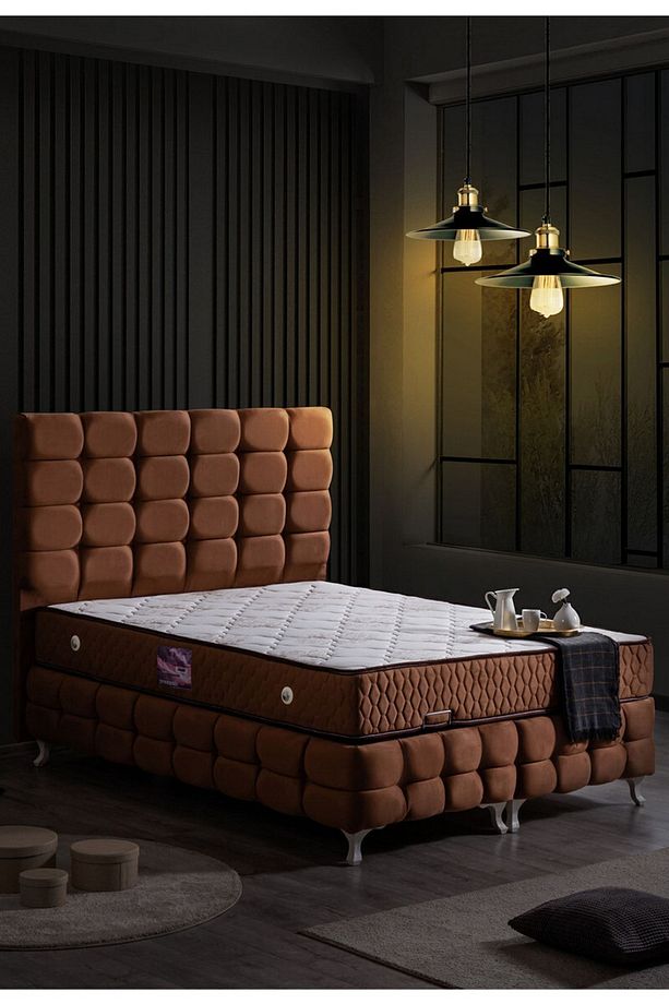 Duke Lux Ikili Set, Çift Kişilik Baza Başlık Seti - 4