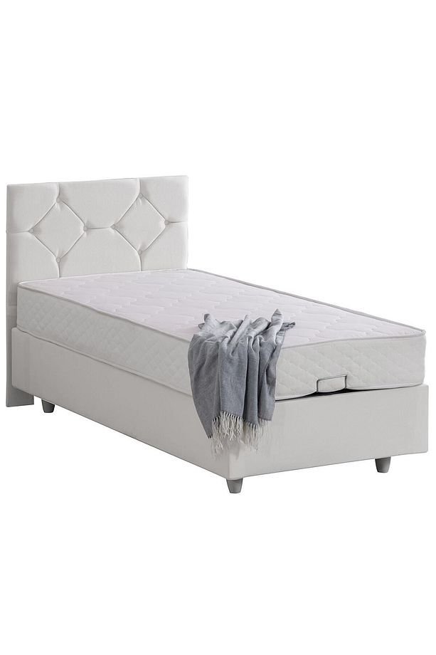 Glamis Ikili Set, Tek Kişilik Baza Başlık Seti - Beyaz - 3