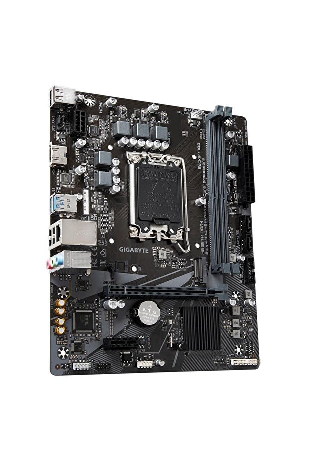 H610M-K-DDR4 Intel H610 Soket 1700 DDR4 3200MHz mATX Gaming (Oyuncu) Anakart - 2