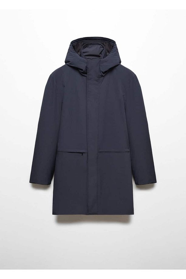 SOFEELATE® kapitone kapüşonlu parka - 3