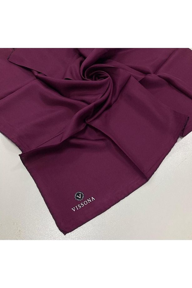 Tivil Mürdüm-1 İpek Eşarp DGN50327-0026 - 2