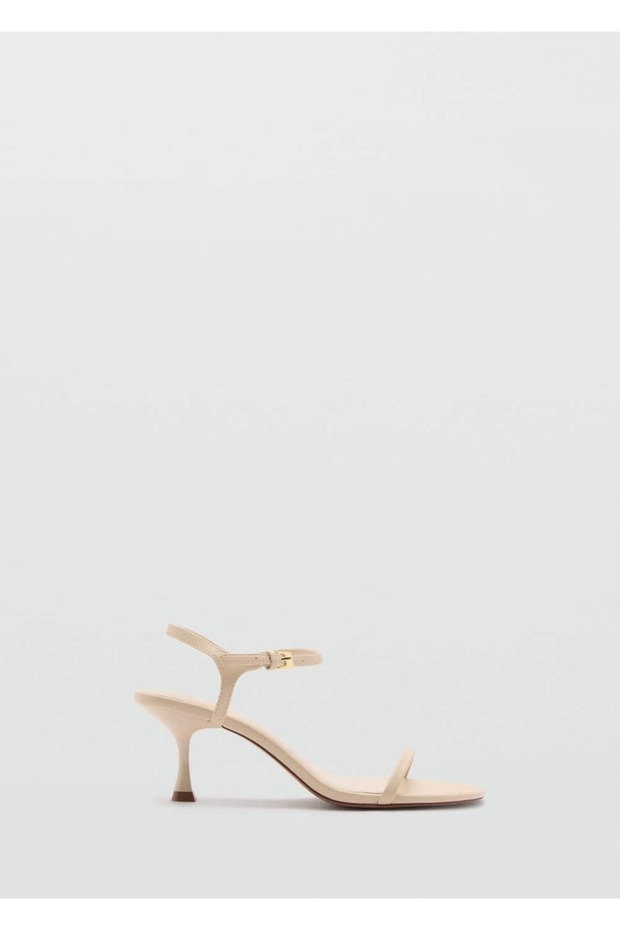 Kitten topuklu bantlı sandalet - 2