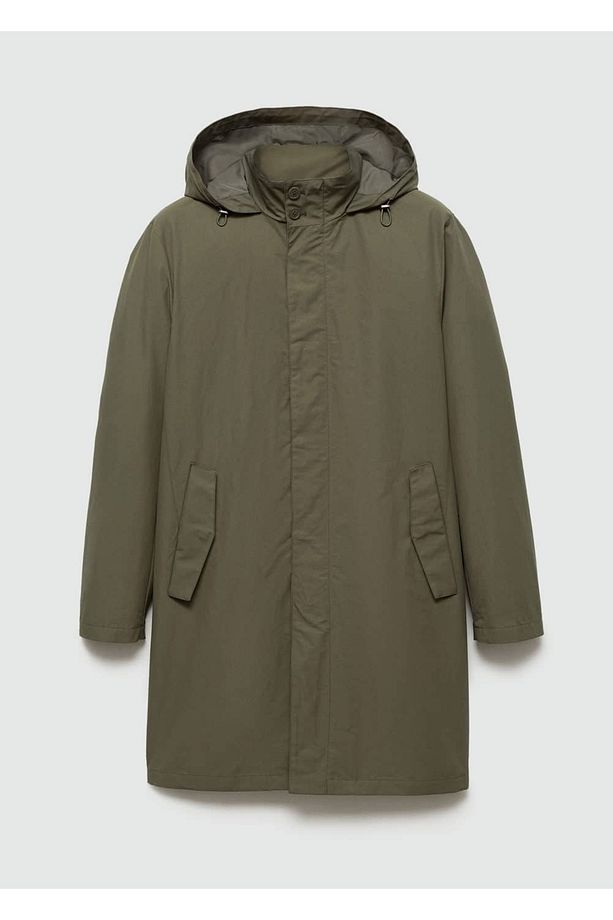 Su geçirmez kapüşonlu parka - 3
