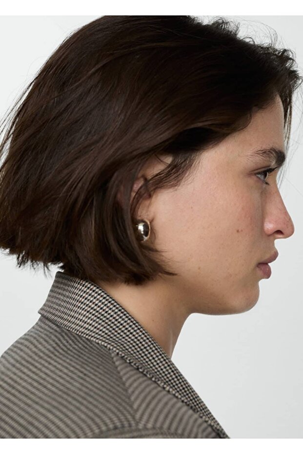 Çapraz düğmeli blazer ceket - 8