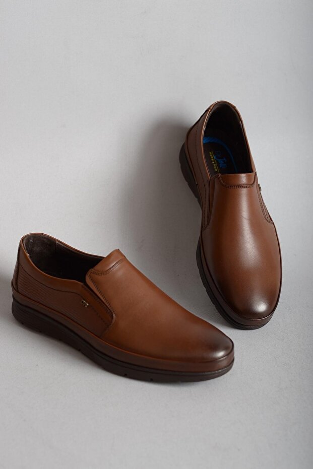Kmc 8771 Dr.Jells Comfort Genuine Leather Men's Shoes Brown