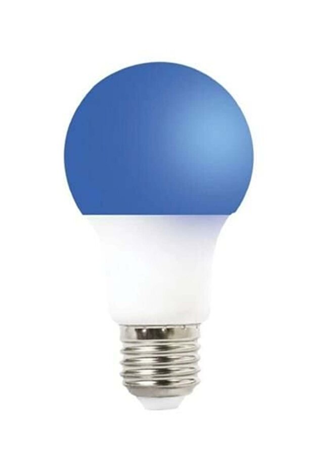 6W LED AMPUL (E-27) (MAVİ) - 1