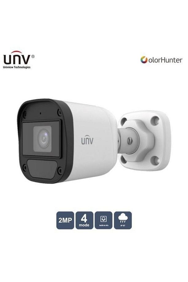 2mp Uac-b112-af28-w 2.8mm Colorhunter 20mt Ip67 Ahd Dahili Ses Ir Bullet Kamera - 1