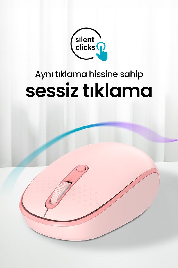 MX400 Prime Pro Sessiz Kablosuz Mouse Bluetooth ve 2.4GHz Wireless Bağlantı - Ayarlanabilir DPI - 2