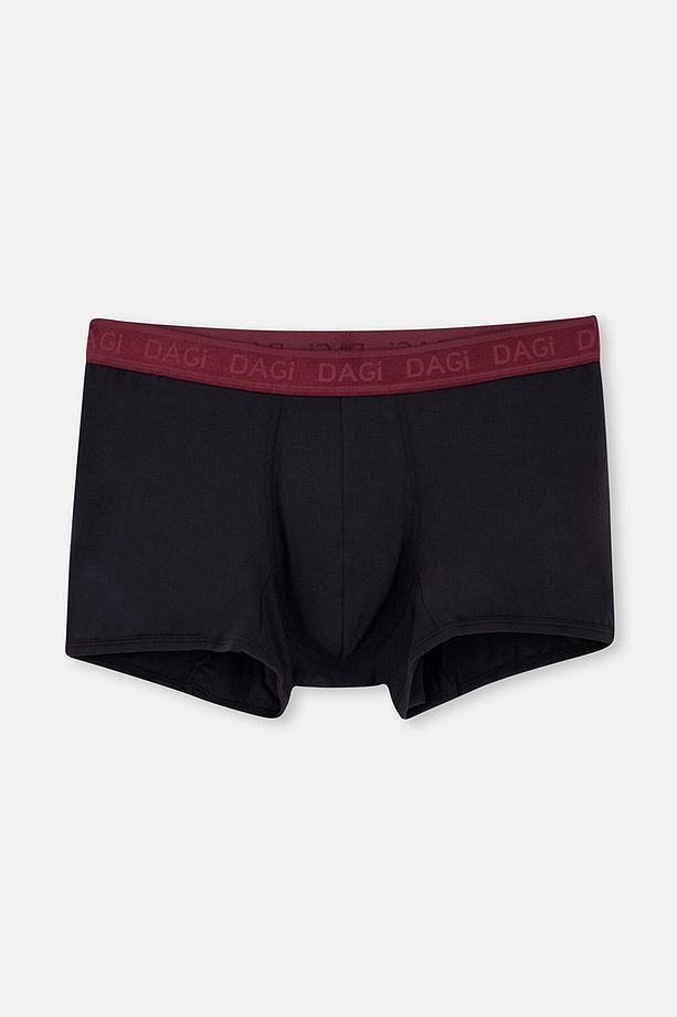 Siyah 4210 3'Lü Düz Mıcro Modal Boxer - 5