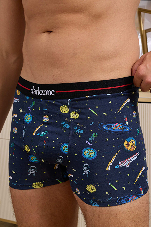 الفضاء منقوشة الرقمية المطبوعة الرجال الملاكمين - 3