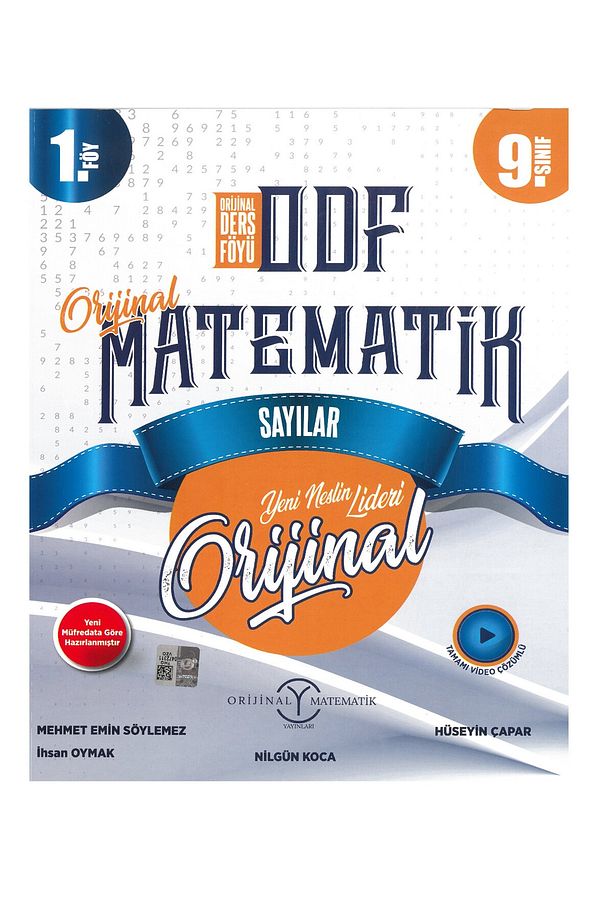 Orijinal Yayınları 9. Sınıf Matematik ODF KDT Seti - 2