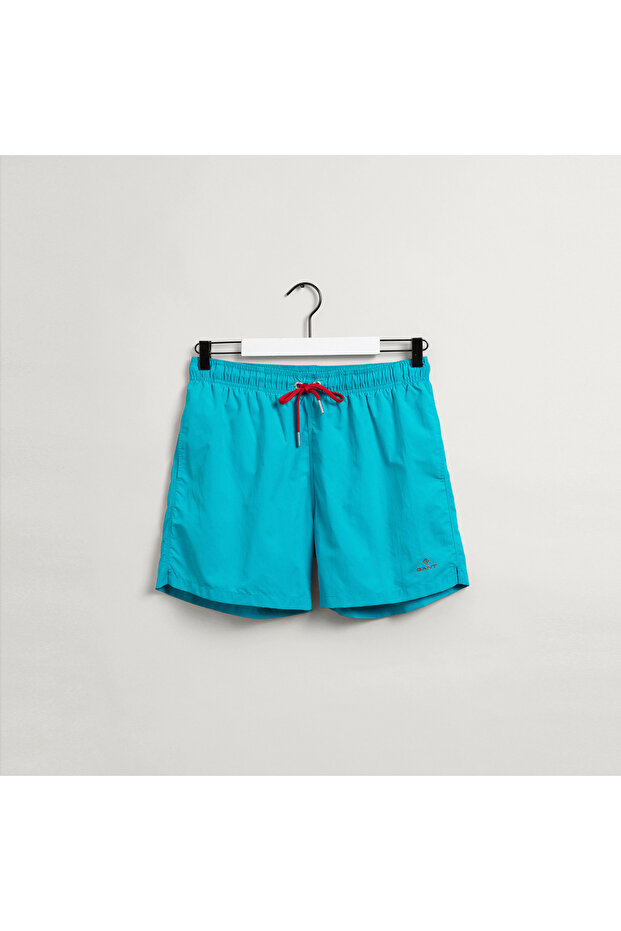 Erkek Mavi Mayo Şort - 4