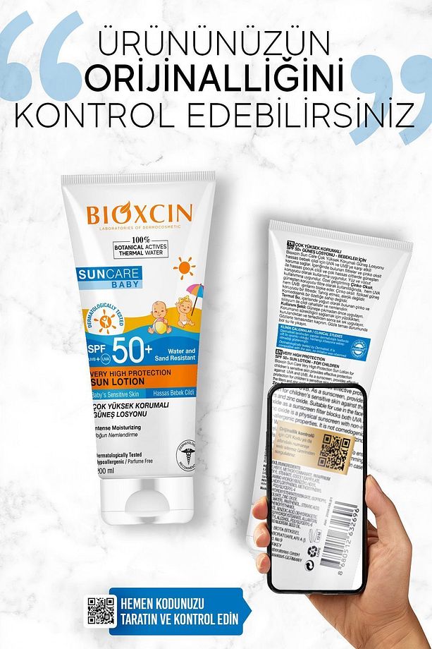 Sun Care Hassas Ciltler Için Çok Yüksek Korumalı Mineral Güneş Kremi Bebek 50 Spf 100 ml - 8