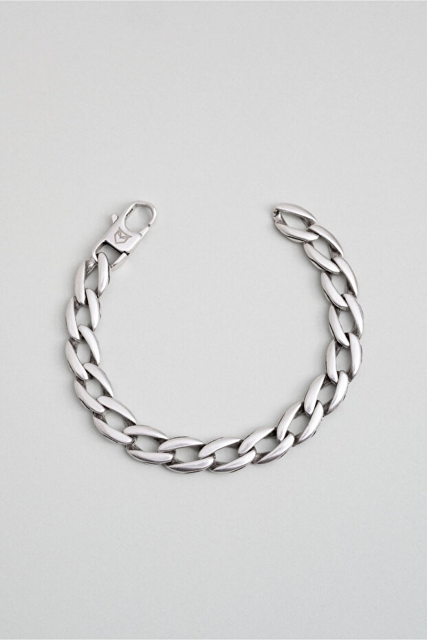 Örgü Model Çelik Erkek Bileklik - 1