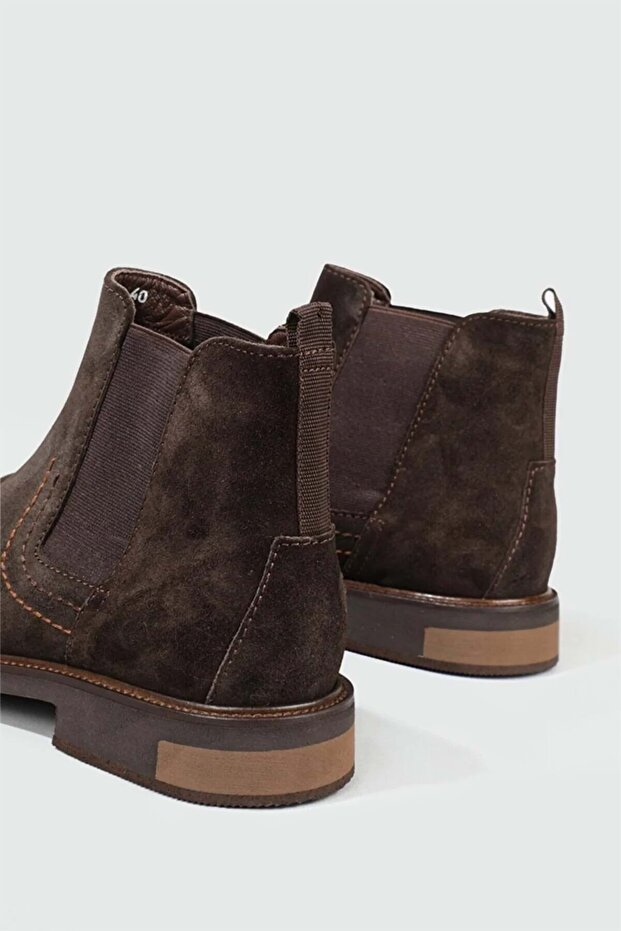 3887 Erkek Deri Bot - 4