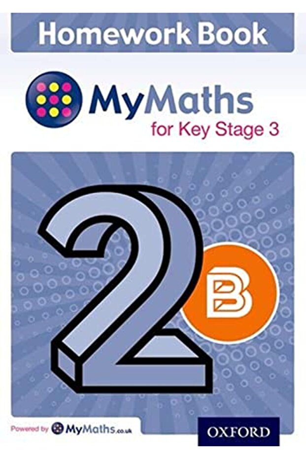 My Maths For Ks3 Homework Book 2B Single
