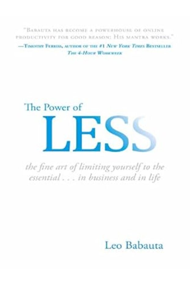 The Power Of Less