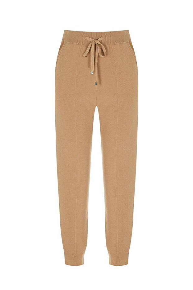 Camel Triko Jogger Pantolon - 6
