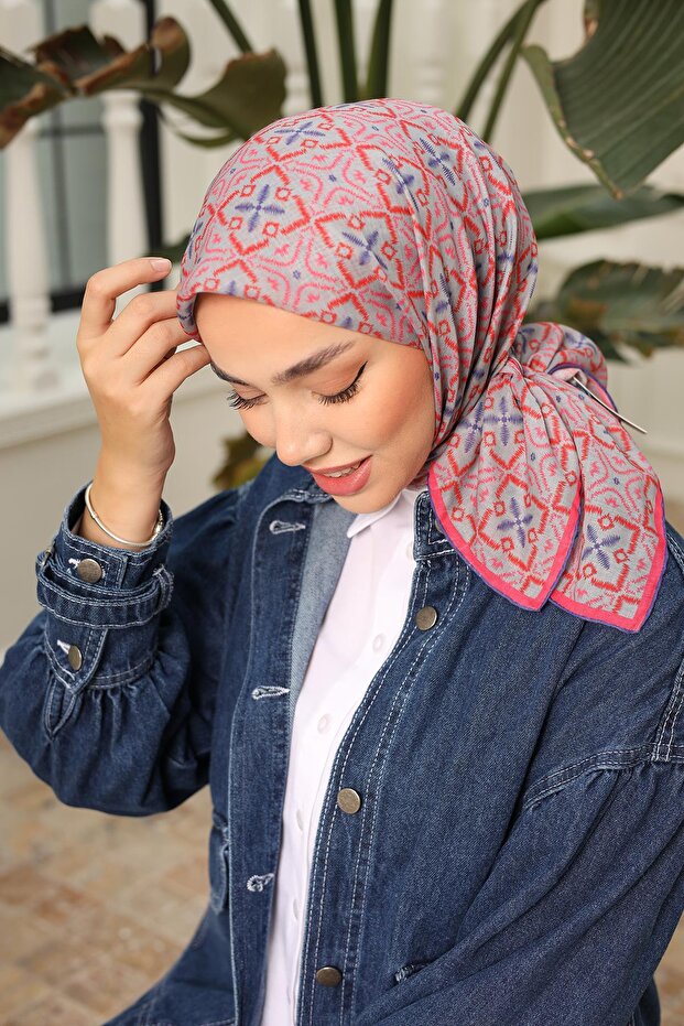 73057-17 Model Eșarfă Moale - 5