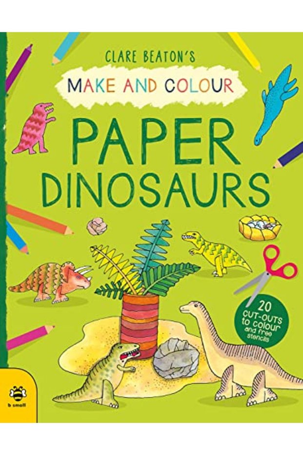 Make & Colour Paper Dinosaurs