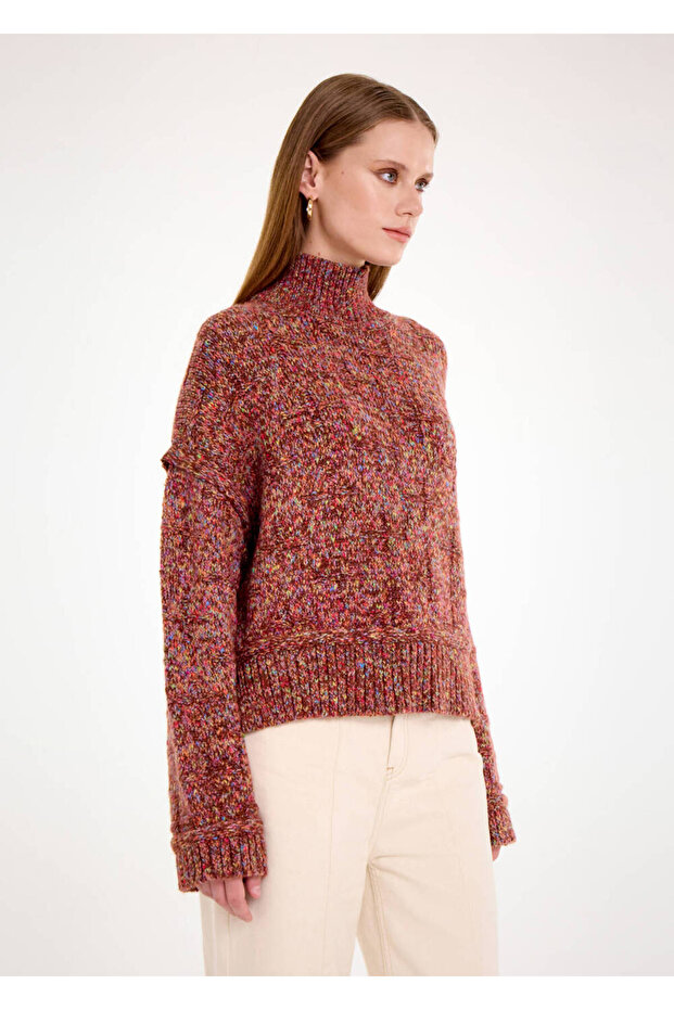 Alpaka Karışımlı Oversıze Triko - 4