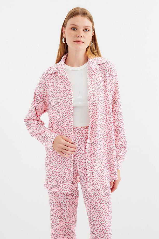 5858 Örme İkili Takım - Pembe - 3