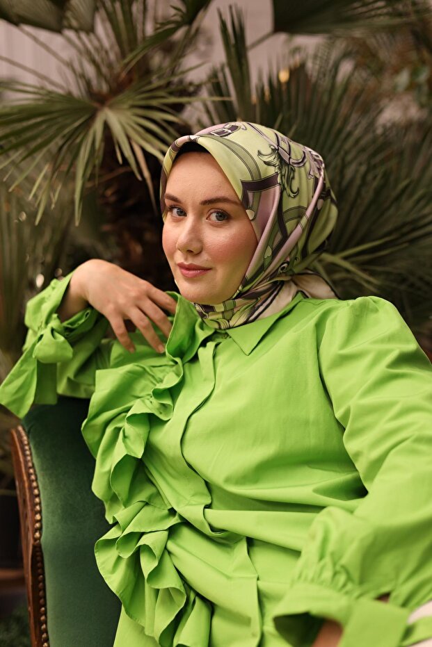 Twill İpek Eşarp 11436-19 - 7