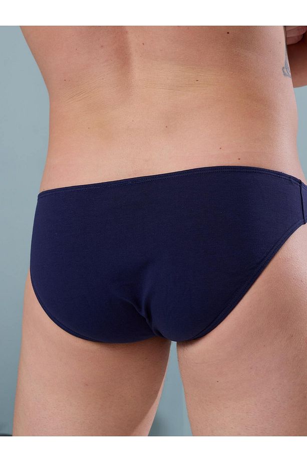 Lacivert Erkek Fit Slip - 5