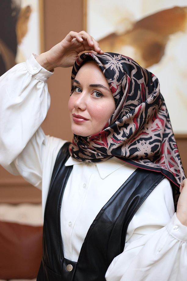 Twill İpek Eşarp 11419-13 - 5