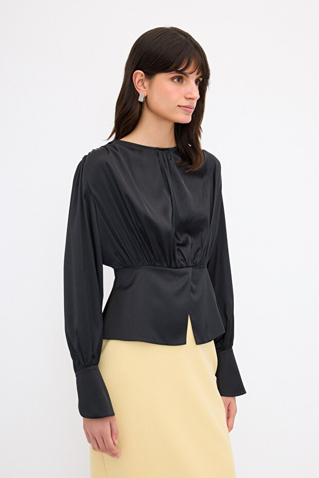 Gathered Blouse - 5