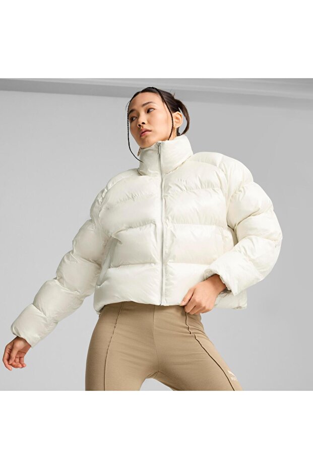 Shiny Puffer Jacket Kadın Ceket - 2